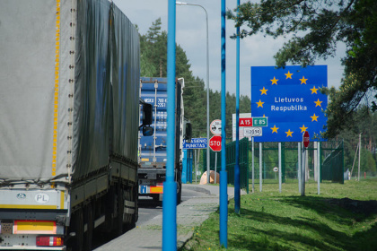 Литва не подпустит к своим границам в том числе и грузовики